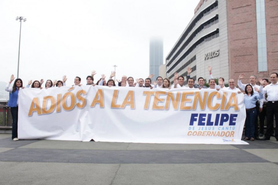 Candidatos a diputados locales y Felipe de Jesús Cantú dicen 'adiós' a la tenencia