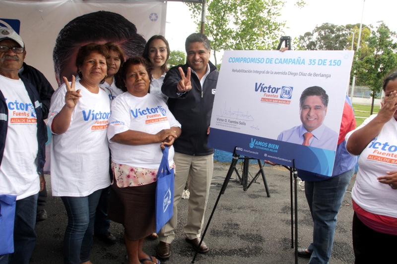 Tres etapas y tres años, llevará mejorar una de las avenidas más transitadas de este municipio; Víctor Fuentes.