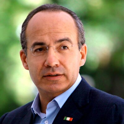Felipe Calderón Hinojosa, ex Presidente de México, viene este lunes a la Ciudad