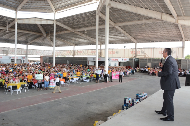 Celebraron a 3 mil 500 adultos mayores en Guadalupe