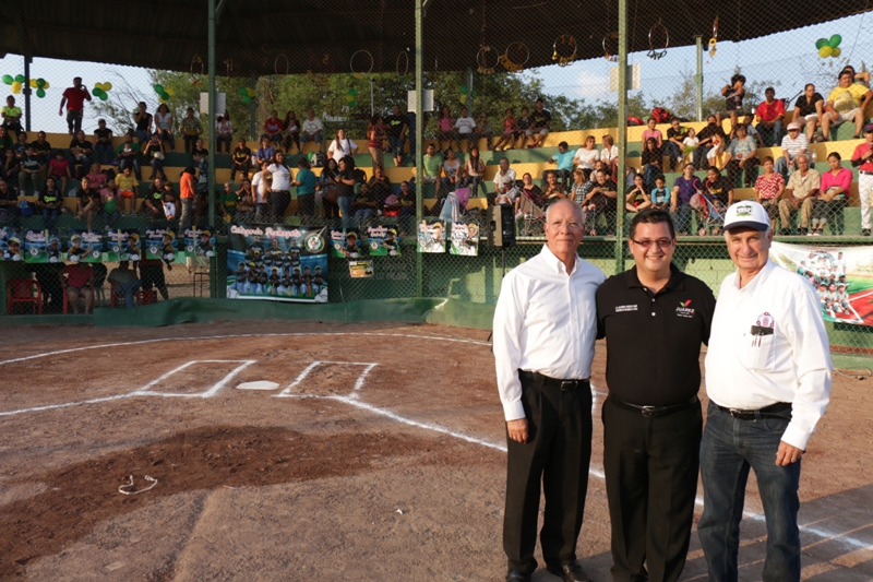 Arrancaron la temporada beisbolera en Juárez