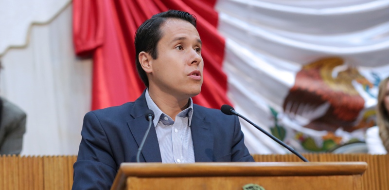Daniel Carrilo, presidente del Congreso local