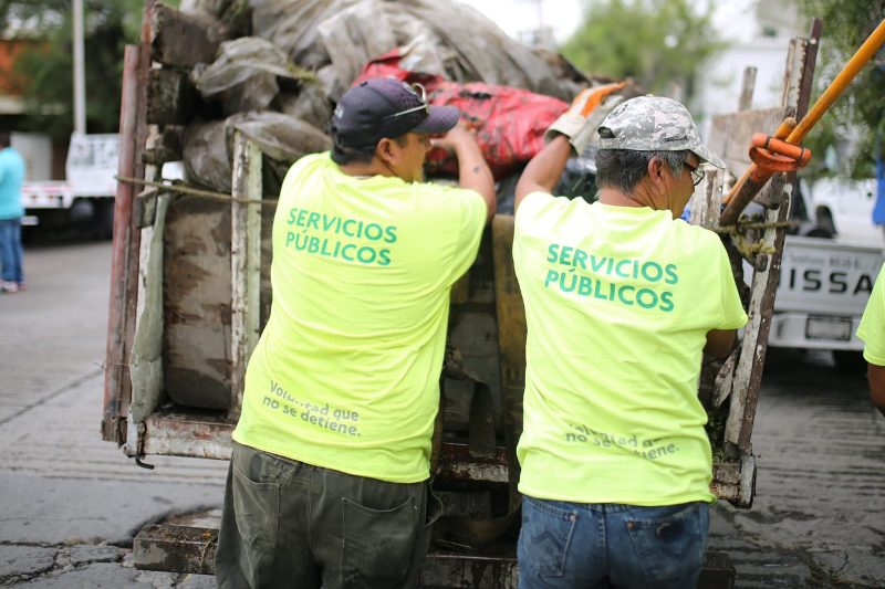 Personal de Servicios Públicos participó en la brigada