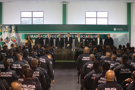 Grad An A Polic As En Guadalupe Panorama De Nuevo Le N